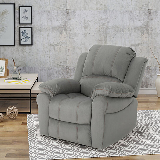 Edwin Bubba Microfiber Gliding Recliner